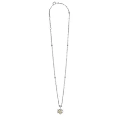 Shop LAGOS Two-Tone Star Diamond Pendant Necklace