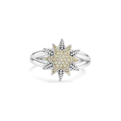 Cheap LAGOS Two-Tone Star Diamond Ring