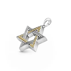 Discount LAGOS Two-Tone Star Of David Amulet