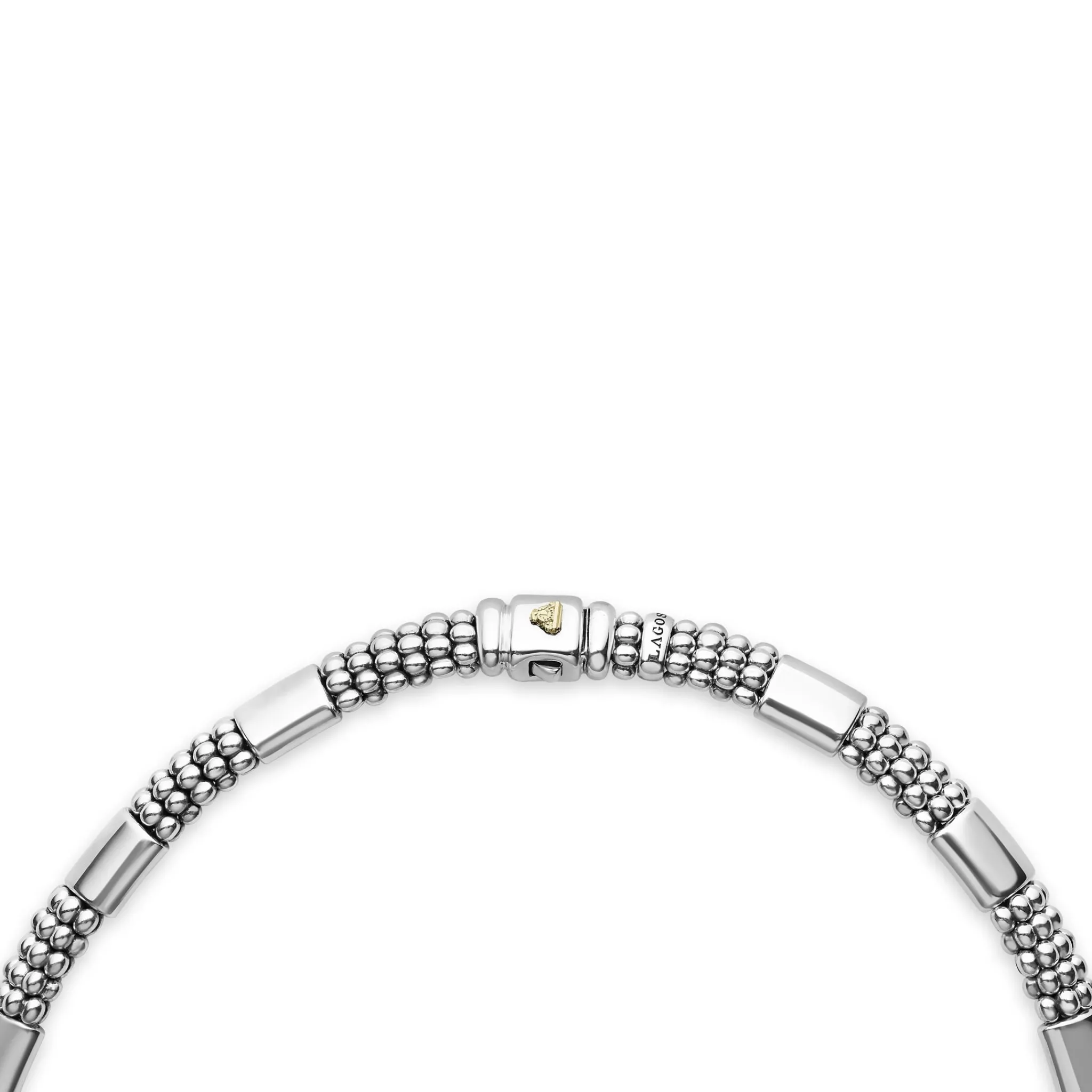 Online LAGOS Two-Tone Station Diamond Necklace