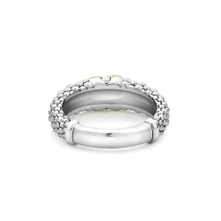 Online LAGOS Two-Tone X Caviar Diamond Ring