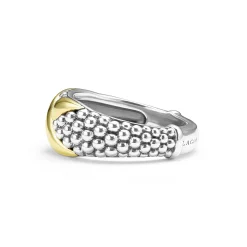 Store LAGOS Two-Tone X Caviar Ring