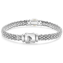 Discount LAGOS Two-Tone X Pearl Caviar Bracelet | 6Mm