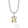 Best LAGOS Two-Tone X Pendant Necklace