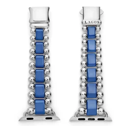 Clearance LAGOS Ultramarine Ceramic And Stainless Steel Watch Bracelet-38-45Mm