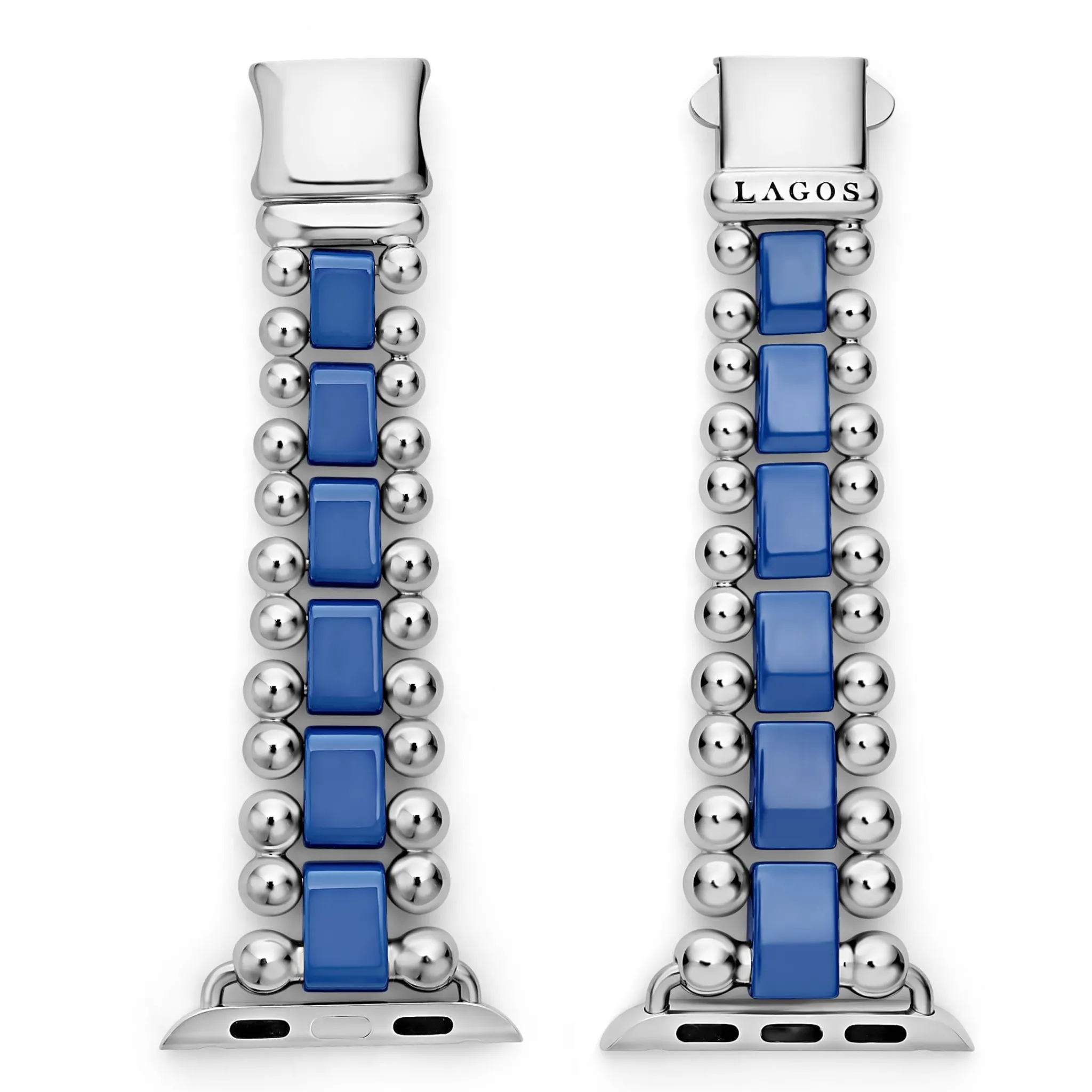 Clearance LAGOS Ultramarine Ceramic And Stainless Steel Watch Bracelet-38-45Mm