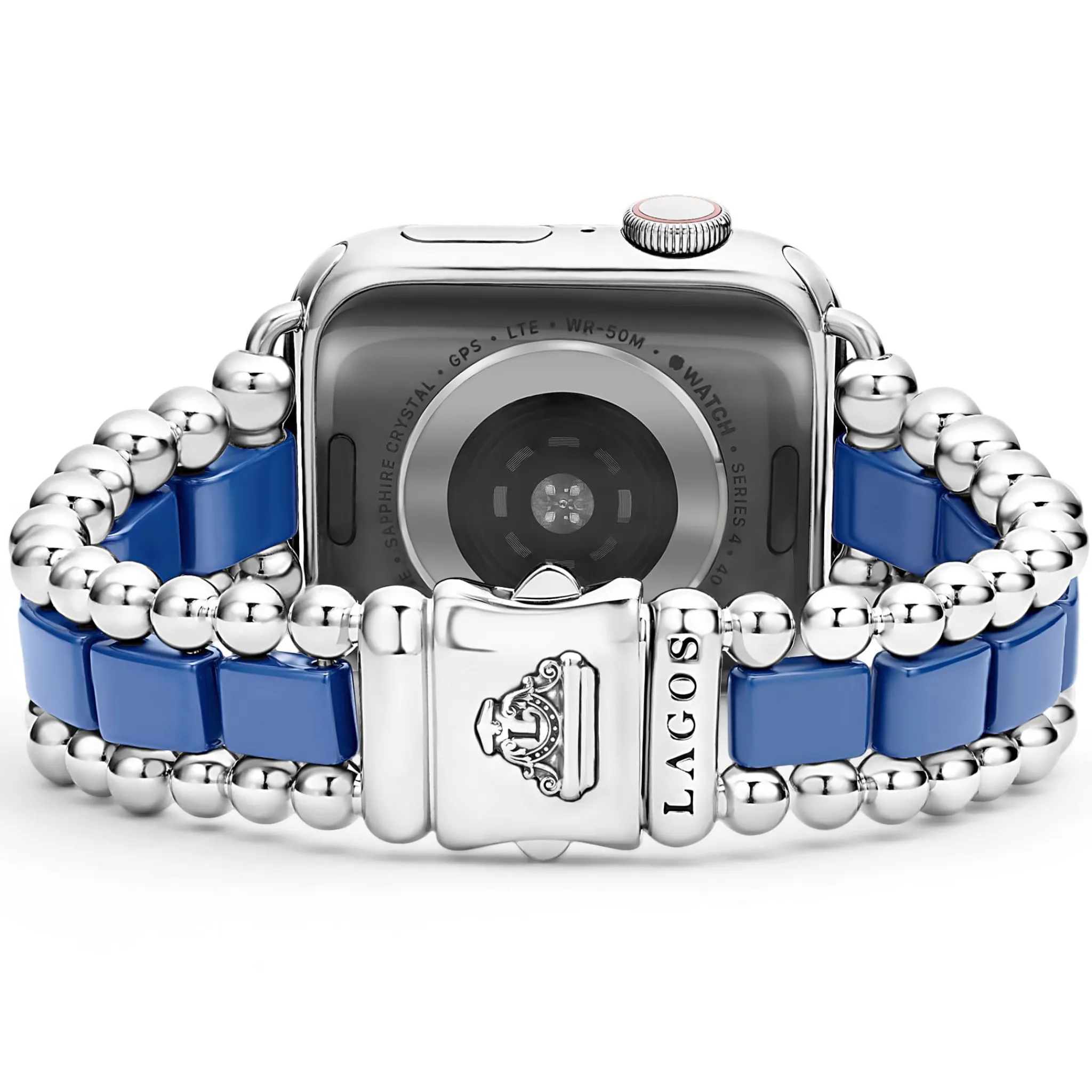 Flash Sale LAGOS Ultramarine Ceramic And Stainless Steel Watch Bracelet-38-45Mm