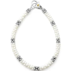 Store LAGOS White Ceramic Caviar Bracelet Gift Set