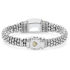 Cheap LAGOS White Topaz Caviar Bracelet | 9Mm