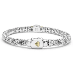 Flash Sale LAGOS White Topaz Caviar Bracelet | 6Mm
