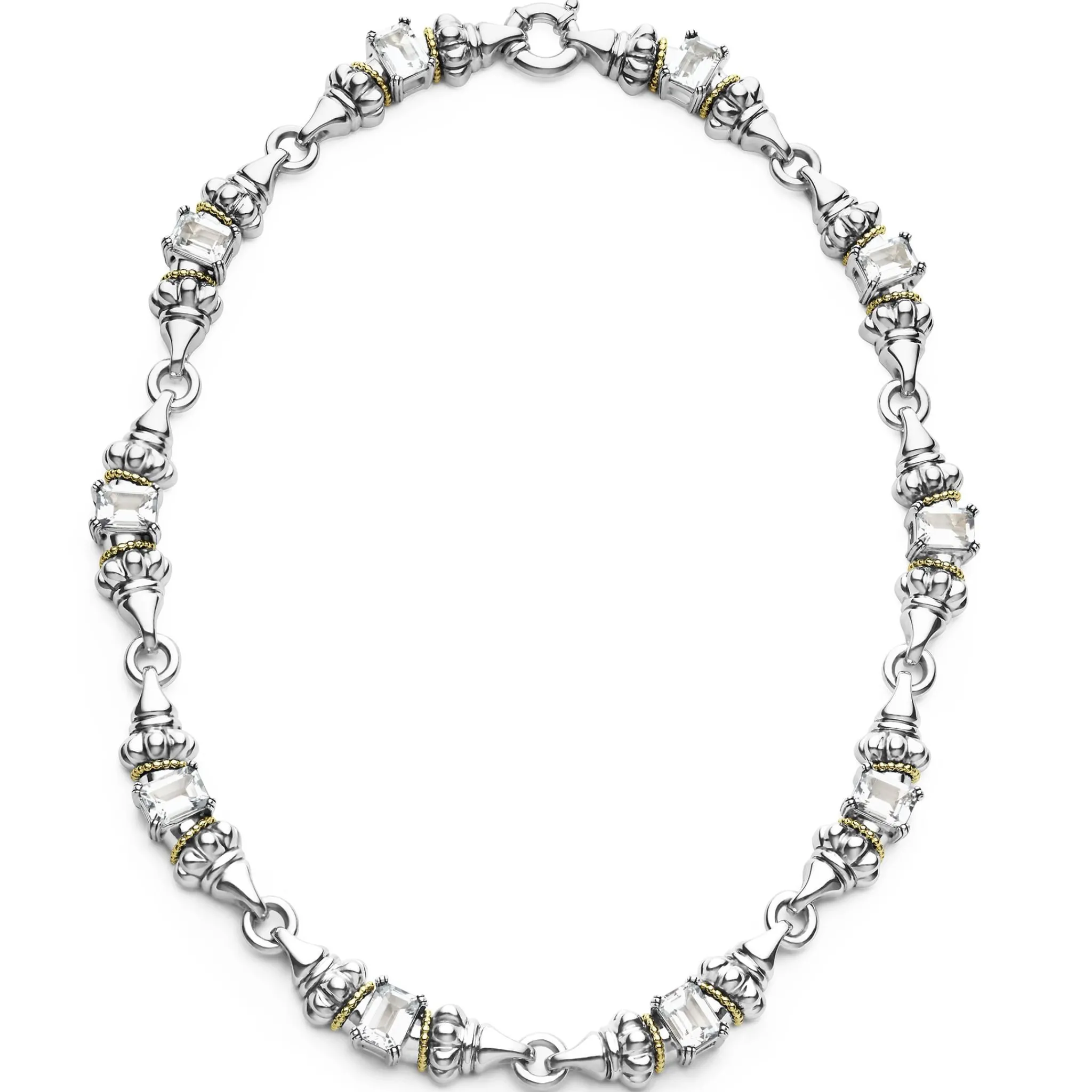 Fashion LAGOS White Topaz Caviar Necklace