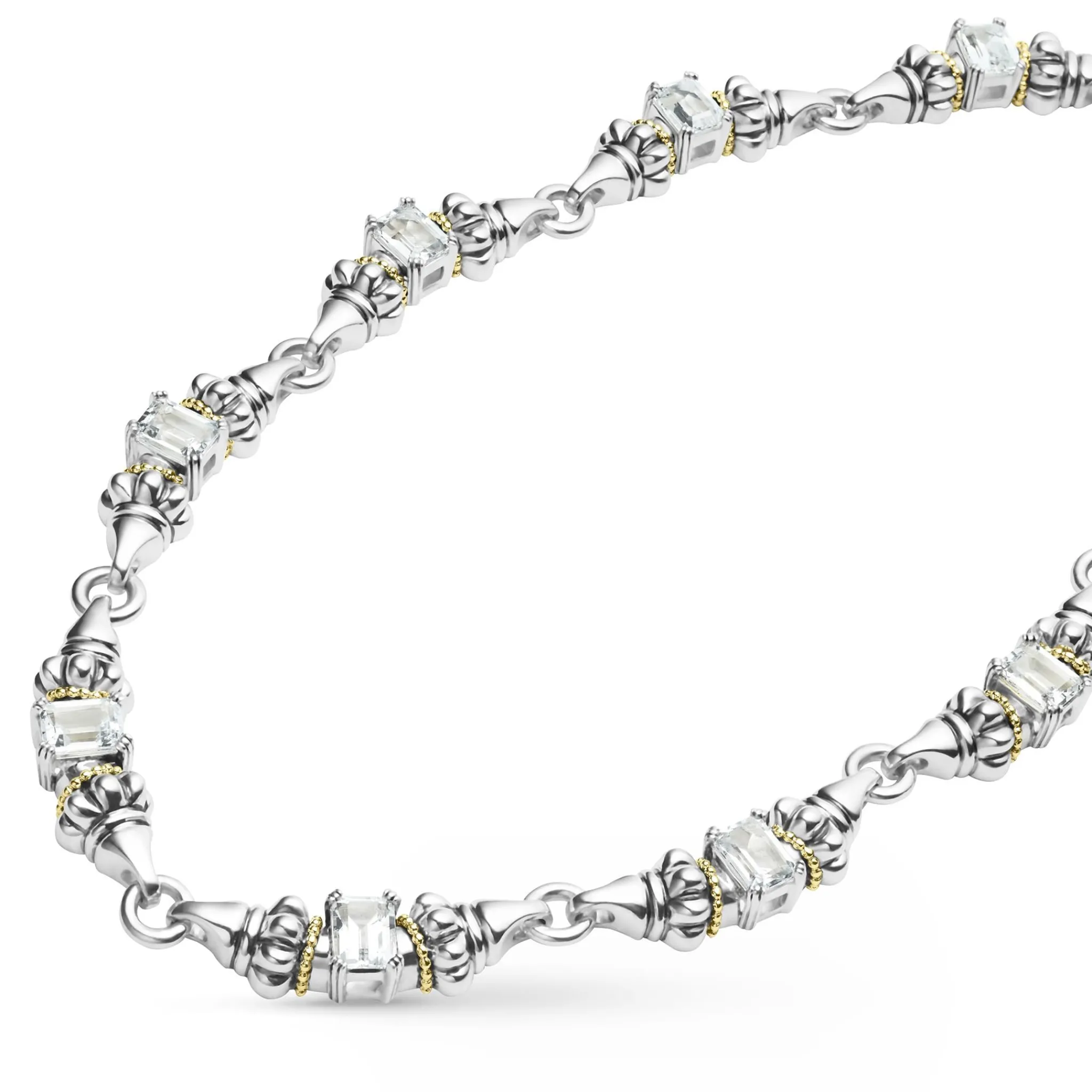 Fashion LAGOS White Topaz Caviar Necklace