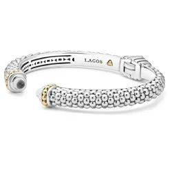 Hot LAGOS White Topaz Cuff Bracelet | 8Mm