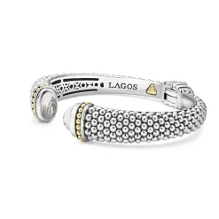 Best LAGOS White Topaz Cuff Bracelet | 12Mm