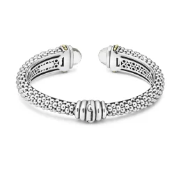 Online LAGOS White Topaz Cuff Bracelet | 12Mm
