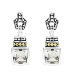 Store LAGOS White Topaz Drop Earrings