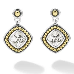 Best Sale LAGOS White Topaz Drop Earrings