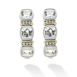 Shop LAGOS White Topaz Hoop Earrings