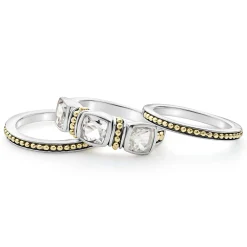 Sale LAGOS White Topaz Stacking Rings