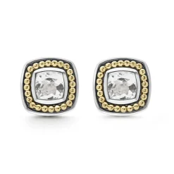 Store LAGOS White Topaz Stud Earrings