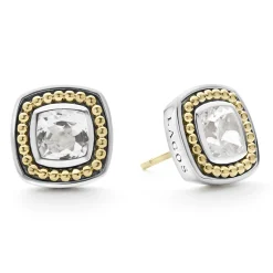 Best Sale LAGOS White Topaz Stud Earrings