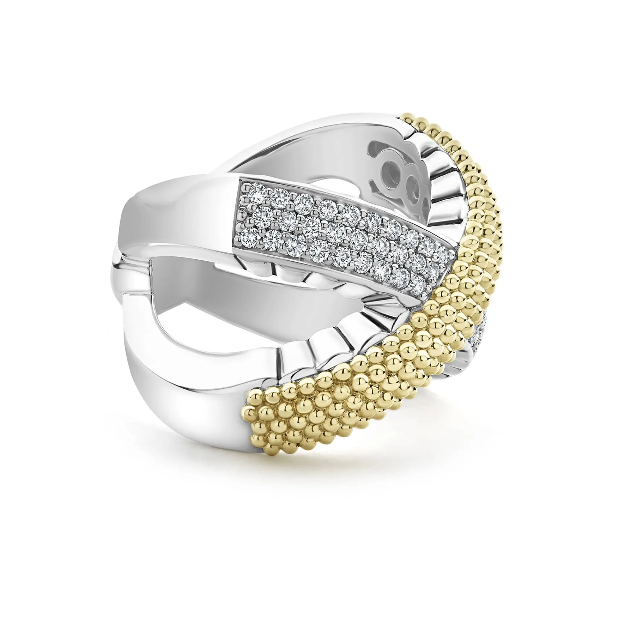 Outlet LAGOS X Caviar Diamond Ring