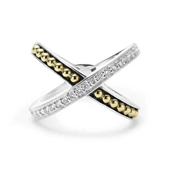 Fashion LAGOS X Diamond Ring