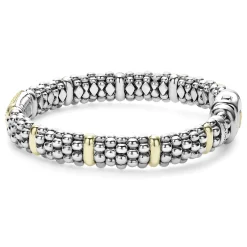 Store LAGOS Yellow Sapphire Caviar Bracelet | 9Mm